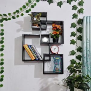 4 Cube Wall Shelf
