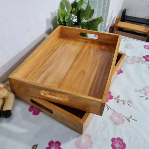 Flat Tray Varnished