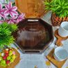 Hexagon Serving Tray(12 Inch)