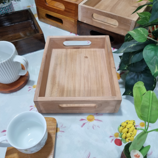 Small Serving Tray Special for Hand Painting (8X10 Inches) Natural Color (4) Small Serving Tray Special for Hand Painting (8X10 Inches) Natural Color (4)